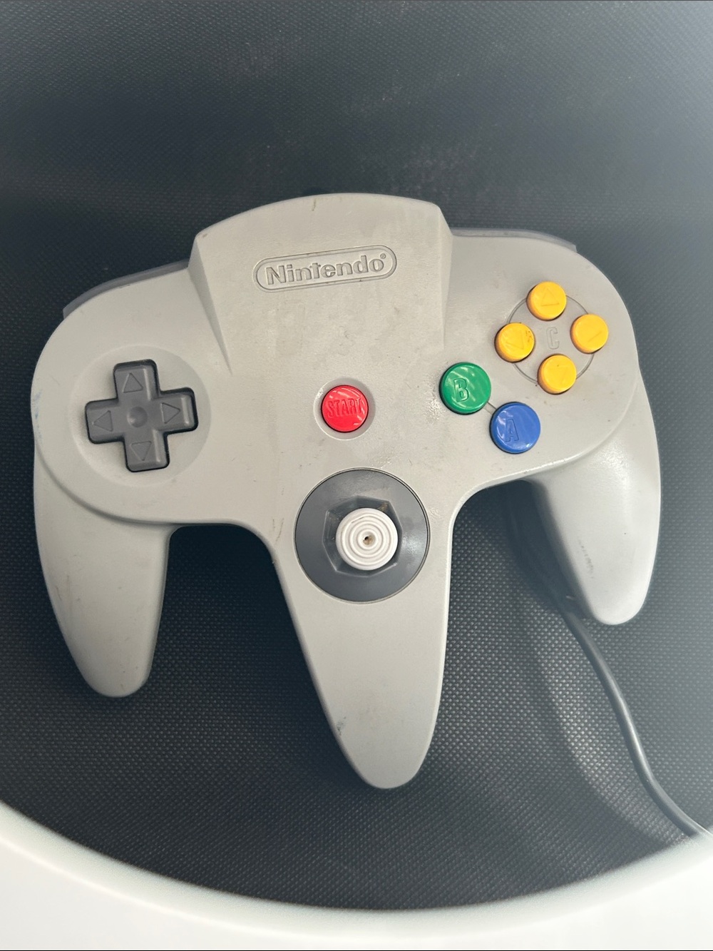 Nintendo OEM Gray N64 Controller - Used